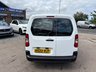 USED 2022 22 PEUGEOT PARTNER 1.5 BlueHDi 850 Professional Long Crew Van Double Cab 6dr Diesel Manual LWB Euro 6 (s/s) (100 bhp) Crew van, CarPlay