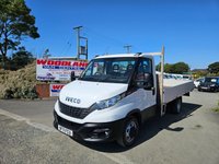 USED 2021 71 IVECO DAILY 35C14B LWB DROPSIDE LORRY ULEZ FREE ZONE 