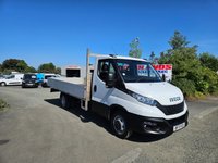 USED 2021 71 IVECO DAILY 35C14B LWB DROPSIDE LORRY ULEZ FREE ZONE 