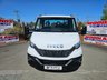 USED 2021 71 IVECO DAILY 35C14B LWB DROPSIDE LORRY ULEZ FREE ZONE 