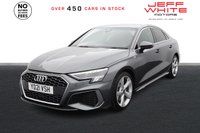 USED 2021 21 AUDI A3 1.0 TFSI 30 S line 4dr S Tronic (COMFORT + SOUND) 