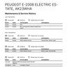USED 2023 23 PEUGEOT E-2008 50kWh GT SUV 5dr Electric Auto (7kW Charger) (136 ps) 1 OWNER FROM NEW, FULL DEALER HIST