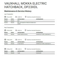 USED 2023 23 VAUXHALL MOKKA ELECTRIC 50kWh Ultimate SUV 5dr Electric Auto (136 ps) 1 OWNER FROM NEW, FULL DEALER HIST
