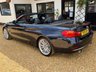 USED 2014 14 BMW 4 SERIES 3.0 435i Luxury Convertible 2dr Petrol Auto Euro 6 (s/s) (306 ps) Vet Low Mileage, Service History, Euro6 - ULEZ Compliant