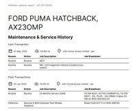 USED 2023 23 FORD PUMA 1.0T EcoBoost MHEV ST-Line X SUV 5dr Petrol Hybrid Manual Euro 6 (s/s) (125 ps) 1 OWNER FROM NEW - FULL FORD HIST