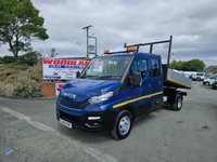 USED 2017 66 IVECO DAILY 35C12D CREW CAB TIPPER PICKUP 64K ULEZ FREE ZONE 
