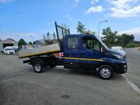 USED 2017 66 IVECO DAILY 35C12D CREW CAB TIPPER PICKUP 64K ULEZ FREE ZONE 