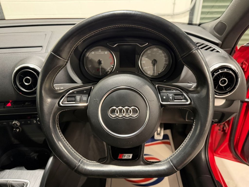USED 2014 14 AUDI S3 2.0 TFSI Hatchback 3dr Petrol Manual quattro Euro 6 (s/s) (300 ps) 