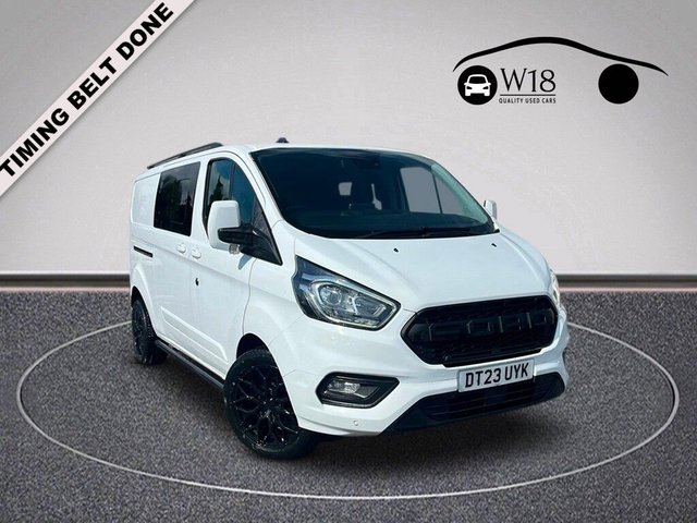 2023 FORD TRANSIT CUSTOM 2.0 320 EcoBlue Limited Crew Van Double Cab 5dr Diesel Manual L2 H1 Euro 6 (s/s) (130 ps) &pound;18750.00
