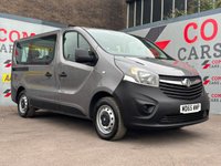USED 2016 65 VAUXHALL VIVARO 1.6 CDTi 2900 Combi Van Double Cab 5dr Diesel Manual L1 H1 Euro 5 (9 Seat) (90 ps) NO VAT, 9 SEATS, LOW MILES!!!
