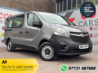 USED 2016 65 VAUXHALL VIVARO 1.6 CDTi 2900 Combi Van Double Cab 5dr Diesel Manual L1 H1 Euro 5 (9 Seat) (90 ps) NO VAT, 9 SEATS, LOW MILES!!!