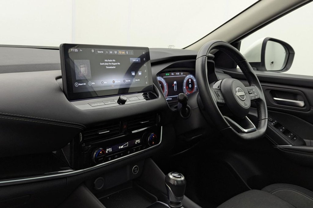 USED 2022 72 NISSAN QASHQAI 1.3 DIG-T MHEV N-Connecta SUV 5dr Petrol Hybrid Manual Euro 6 (s/s) (140 ps) Car Play, Pan Roof, Camera