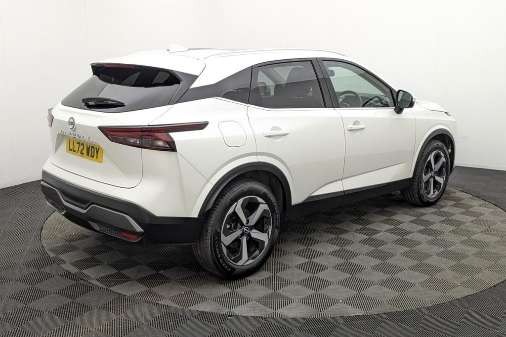USED 2022 72 NISSAN QASHQAI 1.3 DIG-T MHEV N-Connecta SUV 5dr Petrol Hybrid Manual Euro 6 (s/s) (140 ps) Car Play, Pan Roof, Camera