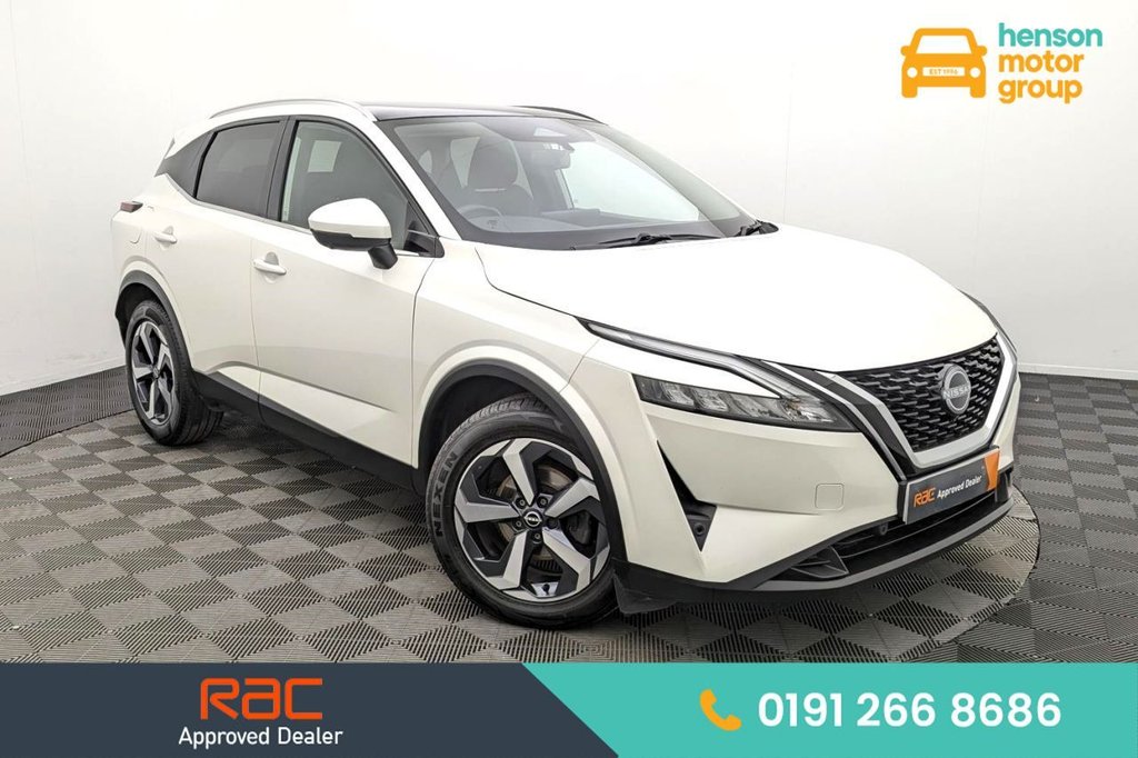 USED 2022 72 NISSAN QASHQAI 1.3 DIG-T MHEV N-Connecta SUV 5dr Petrol Hybrid Manual Euro 6 (s/s) (140 ps) Car Play, Pan Roof, Camera