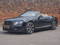USED 2018 18 BENTLEY CONTINENTAL 4.0 V8 GTC S Convertible 2dr Petrol Auto 4WD Euro 6 (528 ps) Adaptive Cruise- MassageSeats