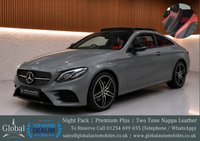 USED 2017 17 MERCEDES-BENZ E-CLASS 2.0 E220d AMG Line (Premium Plus) Coupe 2dr Diesel G-Tronic+ Euro 6 (s/s) (194 ps) DESINGO INTERIOR | SUPER RARE