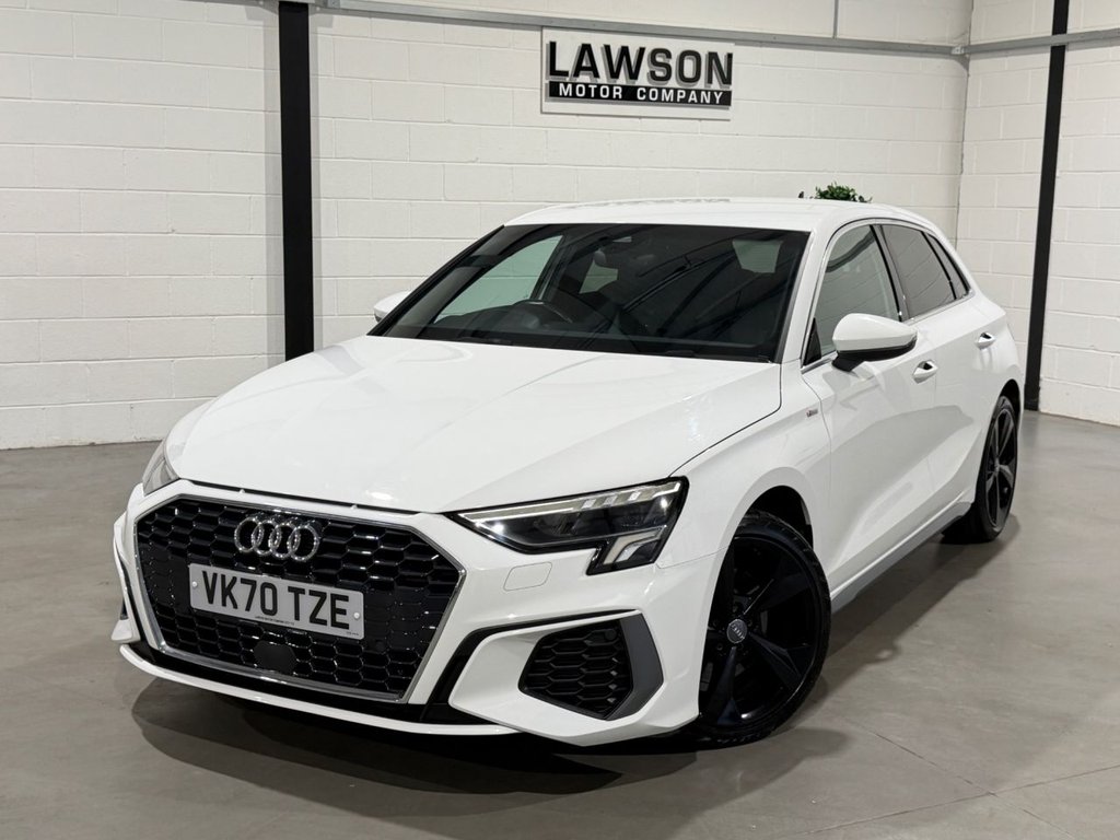 USED 2020 70 AUDI A3 2.0 TDI 30 S line Sportback 5dr Diesel Manual Euro 6 (s/s) (116 ps) 
