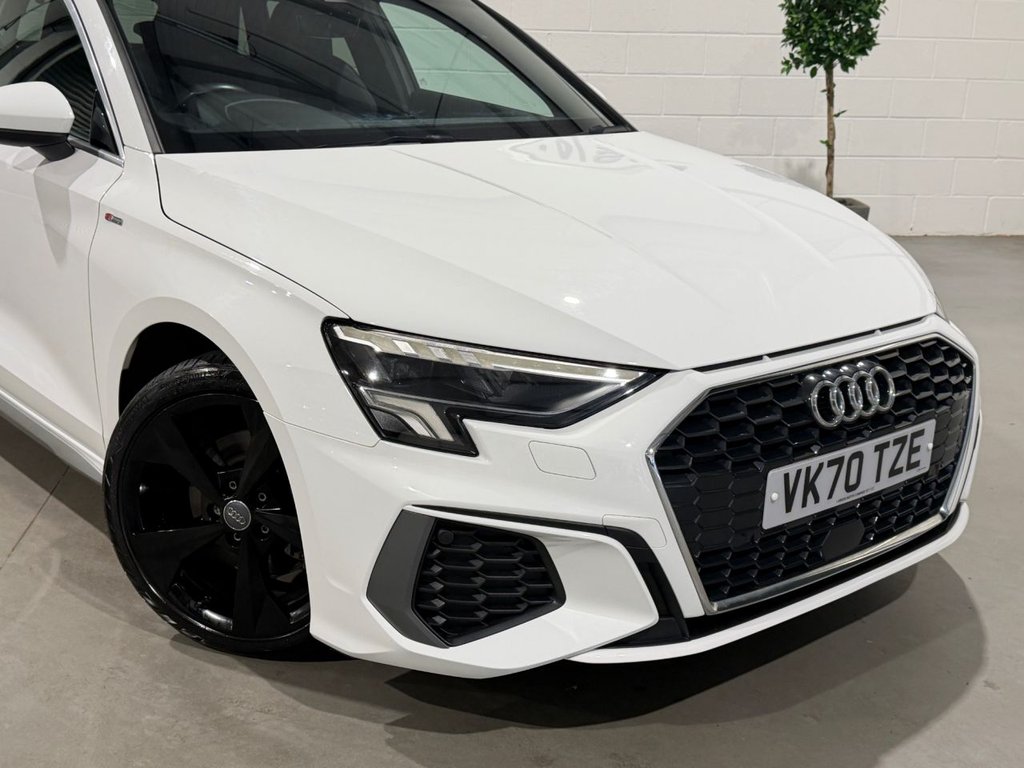 USED 2020 70 AUDI A3 2.0 TDI 30 S line Sportback 5dr Diesel Manual Euro 6 (s/s) (116 ps) 