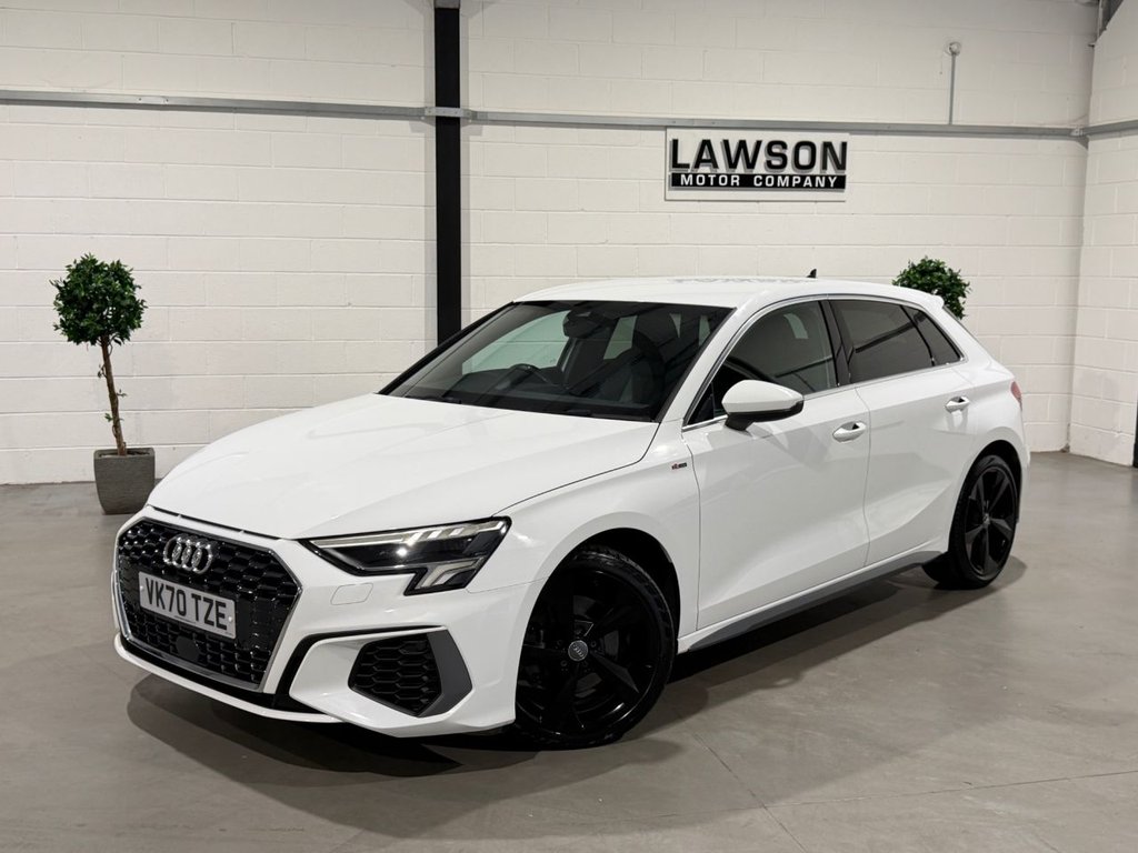 USED 2020 70 AUDI A3 2.0 TDI 30 S line Sportback 5dr Diesel Manual Euro 6 (s/s) (116 ps) 