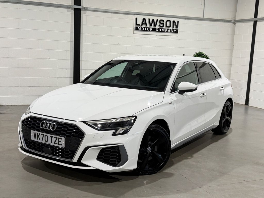 USED 2020 70 AUDI A3 2.0 TDI 30 S line Sportback 5dr Diesel Manual Euro 6 (s/s) (116 ps) 