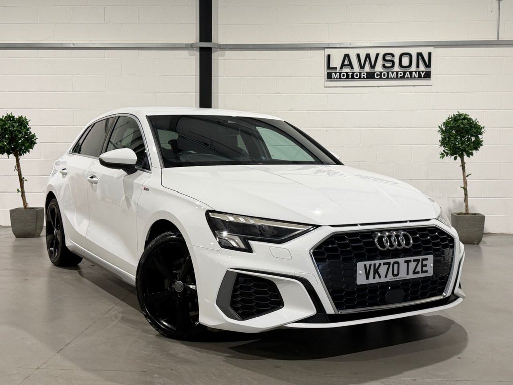 USED 2020 70 AUDI A3 2.0 TDI 30 S line Sportback 5dr Diesel Manual Euro 6 (s/s) (116 ps) 