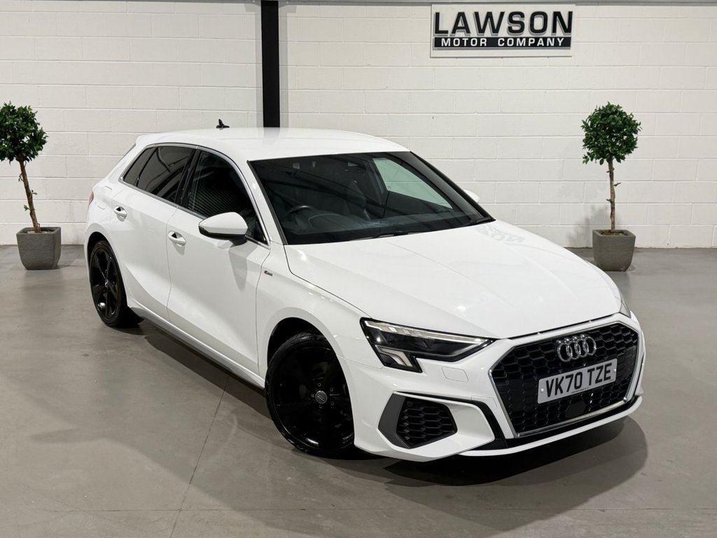 USED 2020 70 AUDI A3 2.0 TDI 30 S line Sportback 5dr Diesel Manual Euro 6 (s/s) (116 ps) 