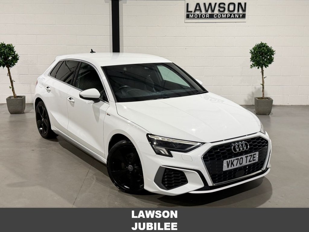 USED 2020 70 AUDI A3 2.0 TDI 30 S line Sportback 5dr Diesel Manual Euro 6 (s/s) (116 ps) 