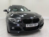 USED 2018 68 BMW 3 SERIES 3.0 335d M Sport Shadow Edition Touring 5dr Diesel Auto xDrive Euro 6 (s/s) (313 ps) SUNROOF + APPLE CARPLAY + HARMON/KARDON SPEAKERS