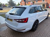 USED 2015 65 SKODA SUPERB 2.0 TDI SE L Executive Estate 5dr Diesel DSG Auto 6Spd Euro 6 (s/s) (190 ps) HARMON KARDON + HEATED SEATS + SAT NAV + CRUISE + PARKING SENSORS