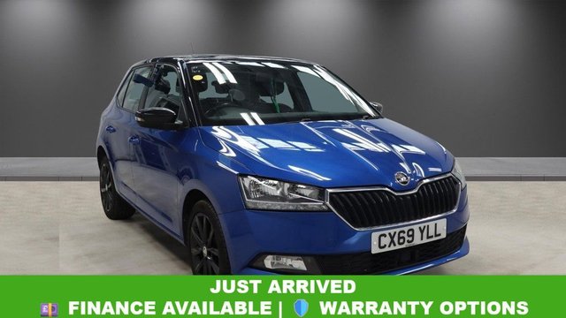 2019 69 SKODA FABIA 1.0 Colour Edition Hatchback 5dr Petrol Manual Euro 6 (s/s) (60 ps) 