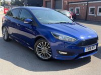 USED 2018 18 FORD FOCUS 1.0T EcoBoost ST-Line Hatchback 5dr Petrol Manual Euro 6 (s/s) (140 ps) APPLE CARPLAY - FULL SERV HIST