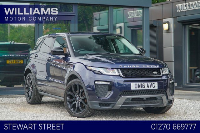 View our LAND ROVER RANGE ROVER EVOQUE