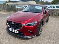 USED 2018 68 MAZDA CX-3 2.0 SKYACTIV-G Sport Nav+ SUV 5dr Petrol Manual 4WD Euro 6 (s/s) (150 ps) PX WELCOME FINANCE AVAILABLE