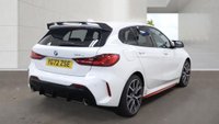 USED 2022 72 BMW 1 SERIES 2.0 128ti (LCP) Hatchback 5dr Petrol Auto Euro 6 (s/s) (265 ps)+BODY STYLING KIT WITH BIGGER SPOILER+2 KEYS+1 OWNER FROM NEW+MEDIA+HISTORY+SPORTS LEATHER SEATS+NAV+PRIVACY GLASS+PARK CONTROL+DIGITAL DASH+BLUETOOTH+NAV+BODY KIT+REAR SPOILER+18