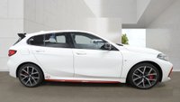 USED 2022 72 BMW 1 SERIES 2.0 128ti (LCP) Hatchback 5dr Petrol Auto Euro 6 (s/s) (265 ps)+BODY STYLING KIT WITH BIGGER SPOILER+2 KEYS+1 OWNER FROM NEW+MEDIA+HISTORY+SPORTS LEATHER SEATS+NAV+PRIVACY GLASS+PARK CONTROL+DIGITAL DASH+BLUETOOTH+NAV+BODY KIT+REAR SPOILER+18