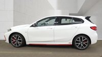 USED 2022 72 BMW 1 SERIES 2.0 128ti (LCP) Hatchback 5dr Petrol Auto Euro 6 (s/s) (265 ps)+BODY STYLING KIT WITH BIGGER SPOILER+2 KEYS+1 OWNER FROM NEW+MEDIA+HISTORY+SPORTS LEATHER SEATS+NAV+PRIVACY GLASS+PARK CONTROL+DIGITAL DASH+BLUETOOTH+NAV+BODY KIT+REAR SPOILER+18