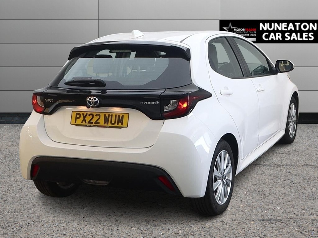 USED 2022 22 TOYOTA YARIS 1.5 VVT-h Icon Hatchback 5dr Petrol Hybrid E-CVT Euro 6 (s/s) (116 ps) 