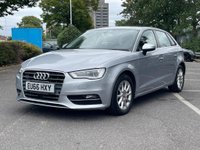 USED 2016 66 AUDI A3 1.4 TFSI CoD SE Sportback 5dr Petrol S Tronic Euro 6 (s/s) (150 ps) JUST SERVICED, ULEZ COMPLIANCE