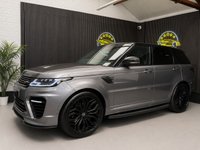 USED 2020 70 LAND ROVER RANGE ROVER SPORT 5.0 P575 V8 GPF SVR SUV 5dr Petrol Auto 4WD Euro 6 (s/s) (575 ps) DELIVERY AVAILABLE