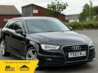 USED 2013 63 AUDI A3 1.4 TFSI S line Euro 5 (s/s) 3dr FSH+NEW CAMBELT+ULEZ
