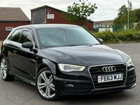 USED 2013 63 AUDI A3 1.4 TFSI S line Euro 5 (s/s) 3dr FSH+NEW CAMBELT+ULEZ