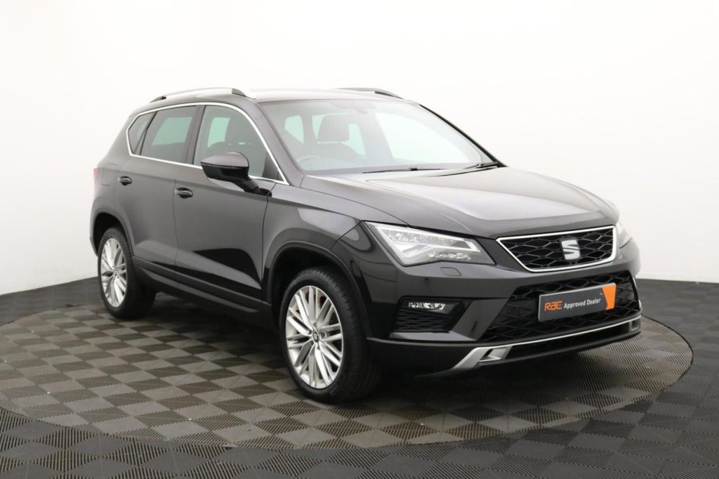 USED 2018 18 SEAT ATECA 1.6 TDI Ecomotive XCELLENCE SUV 5dr Diesel Manual Euro 6 (s/s) (115 ps) Car Play, 18" Alloys, Sat Nav