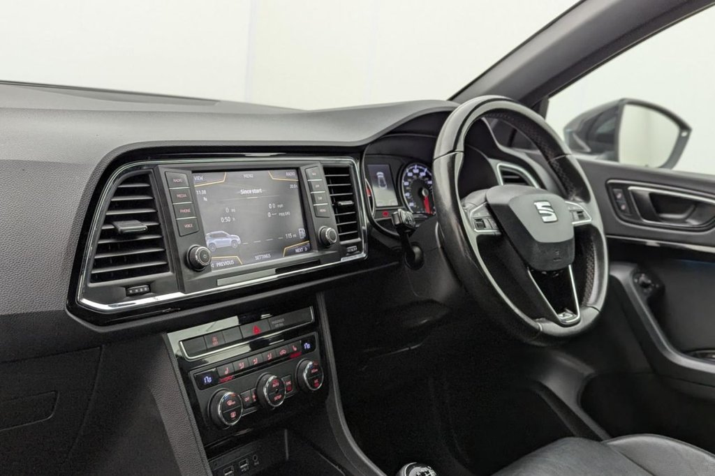 USED 2018 18 SEAT ATECA 1.6 TDI Ecomotive XCELLENCE SUV 5dr Diesel Manual Euro 6 (s/s) (115 ps) Car Play, 18" Alloys, Sat Nav