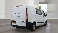 USED 2019 19 FORD TRANSIT CUSTOM 2.0 320 EcoBlue Crew Van Double Cab 5dr Diesel Manual L1 H1 Euro 6 (6 Seat) (105 ps) 