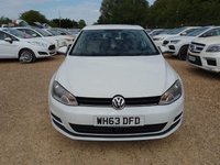 USED 2014 63 VOLKSWAGEN GOLF 1.4 TSI BlueMotion Tech SE Euro 5 (s/s) 5dr FRESH SERVICED+ULEZ FREE