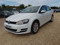 USED 2014 63 VOLKSWAGEN GOLF 1.4 TSI BlueMotion Tech SE Euro 5 (s/s) 5dr FRESH SERVICED+ULEZ FREE