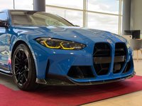 USED 2022 17 BMW M4 3.0 BiTurbo Competition Coupe 2dr Petrol Steptronic M xDrive Euro 6 (s/s) (510 ps) OVER &pound;24000 FACTORY FITTED EXTRAS, ULTIMATE PACK, CARBON BUCKETS SEATS IN BLACK&SILVERSTONE, INDIVIDUAL VOODOO BLUE FACTORY PAINT, FULL M CARBON STYLING KIT, PARK ASSISTANT PLUS, 360 SURROUND VIEW CAMERA,  HEATED STEERING WHEEL, APPLE CARPLAY, UPGRADED CSL STYLE GRILL, YELLOW DRL'S