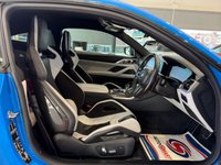 USED 2022 17 BMW M4 3.0 BiTurbo Competition Coupe 2dr Petrol Steptronic M xDrive Euro 6 (s/s) (510 ps) OVER &pound;24000 FACTORY FITTED EXTRAS, ULTIMATE PACK, CARBON BUCKETS SEATS IN BLACK&SILVERSTONE, INDIVIDUAL VOODOO BLUE FACTORY PAINT, FULL M CARBON STYLING KIT, PARK ASSISTANT PLUS, 360 SURROUND VIEW CAMERA,  HEATED STEERING WHEEL, APPLE CARPLAY, UPGRADED CSL STYLE GRILL, YELLOW DRL'S