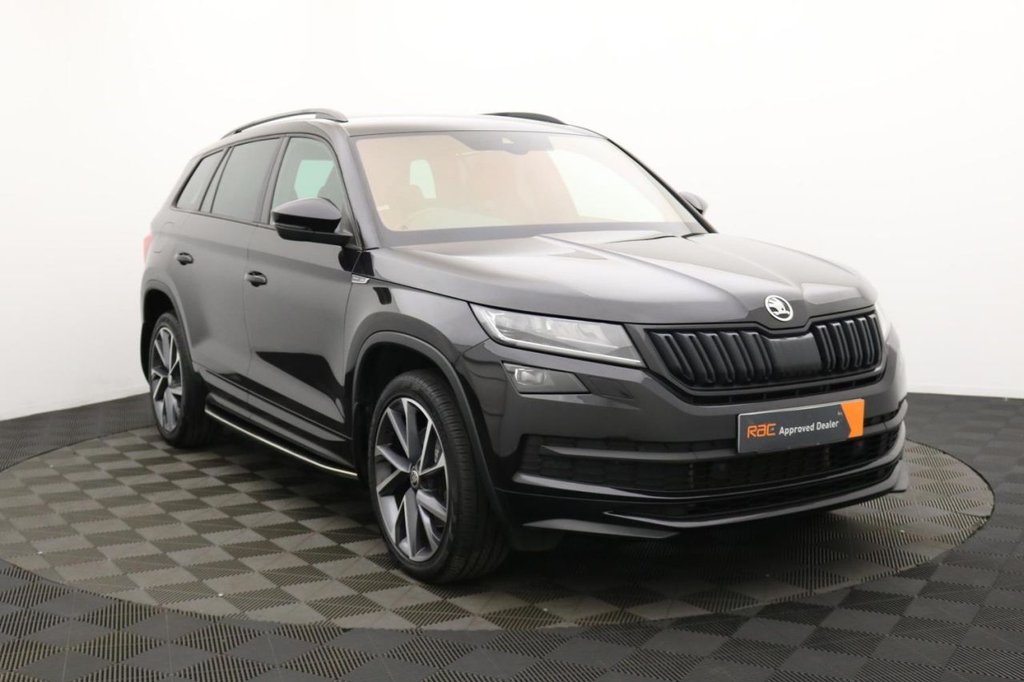 USED 2020 70 SKODA KODIAQ 2.0 TDI SportLine SUV 5dr Diesel DSG 4WD Euro 6 (s/s) (7 Seat) (200 ps) 7 Seats, 4WD, Car Play