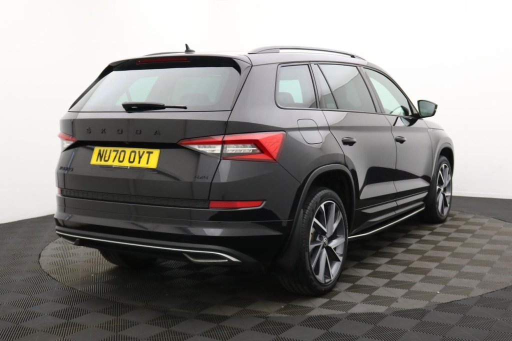 USED 2020 70 SKODA KODIAQ 2.0 TDI SportLine SUV 5dr Diesel DSG 4WD Euro 6 (s/s) (7 Seat) (200 ps) 7 Seats, 4WD, Car Play